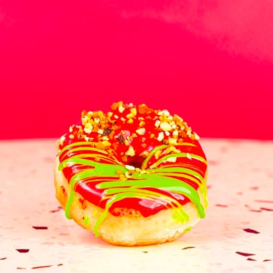 Mini Donut Rasberry Pistache